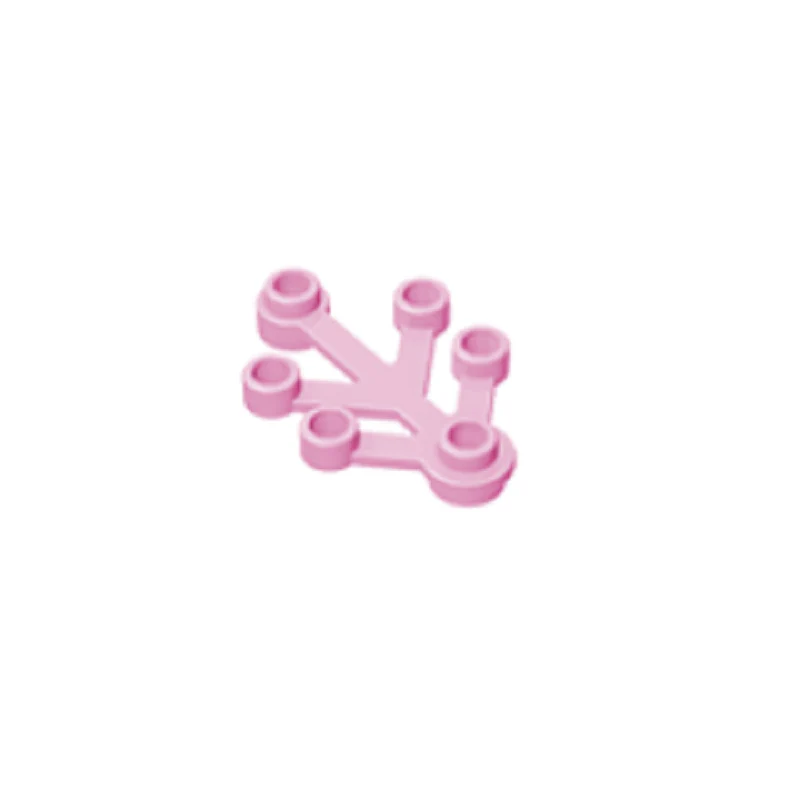 GOBRICKS GDS-1439 Plant Leaves 4 x 3 - YWOBB