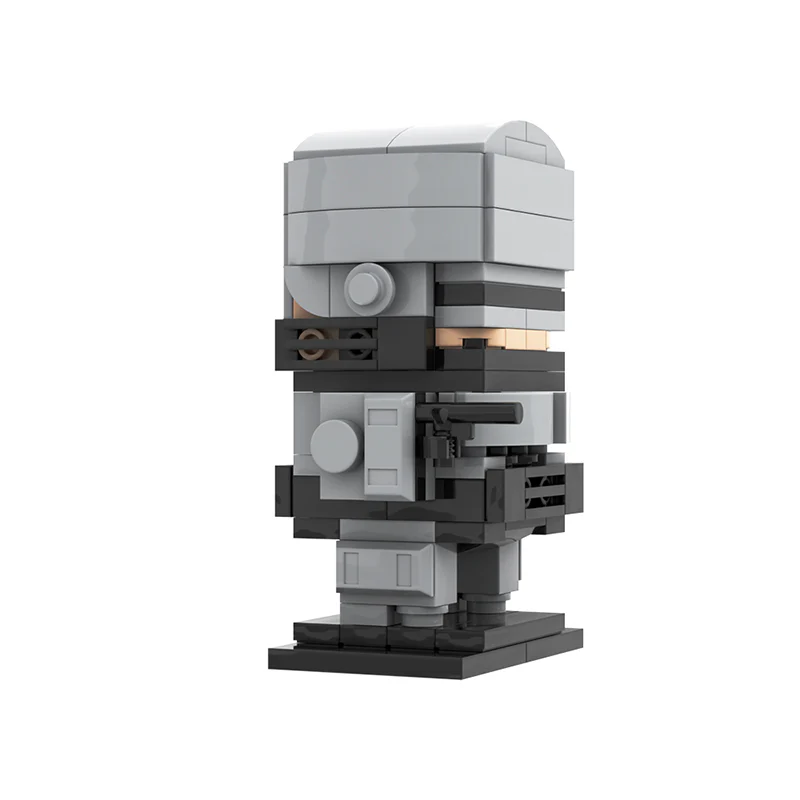 GOBRICKS MOC A0434 Robo Police Chief - YWOBB