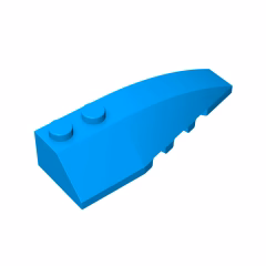 GOBRICKS GDS-745 Wedge 6 x 2 Right - YWOBB