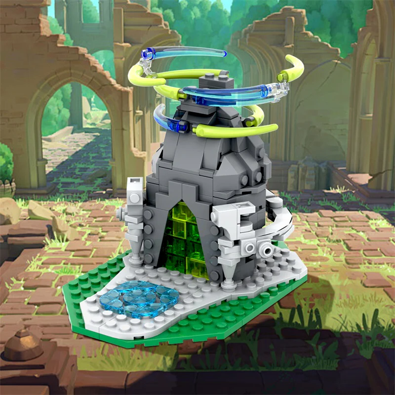 GOBRICKS MOC 153790 Shrine of Light - Zelda Tears of the Kingdom - YWOBB