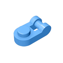 GOBRICKS GDS-1290 Round 1 x 1 with Bar Handle - YWOBB