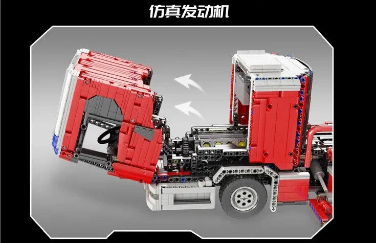 Mould King 17022 RC Fire Engine OVP EU Warehouse Version - YWOBB