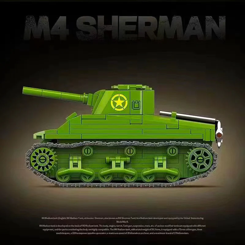 Quan Guan 100272 WWII M4 Sherman - YWOBB