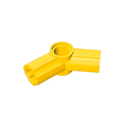 GOBRICKS GDS-919 Axle and Pin Connector Angled #4 - 135 degrees - YWOBB