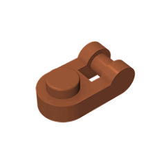 GOBRICKS GDS-1290 Round 1 x 1 with Bar Handle - YWOBB