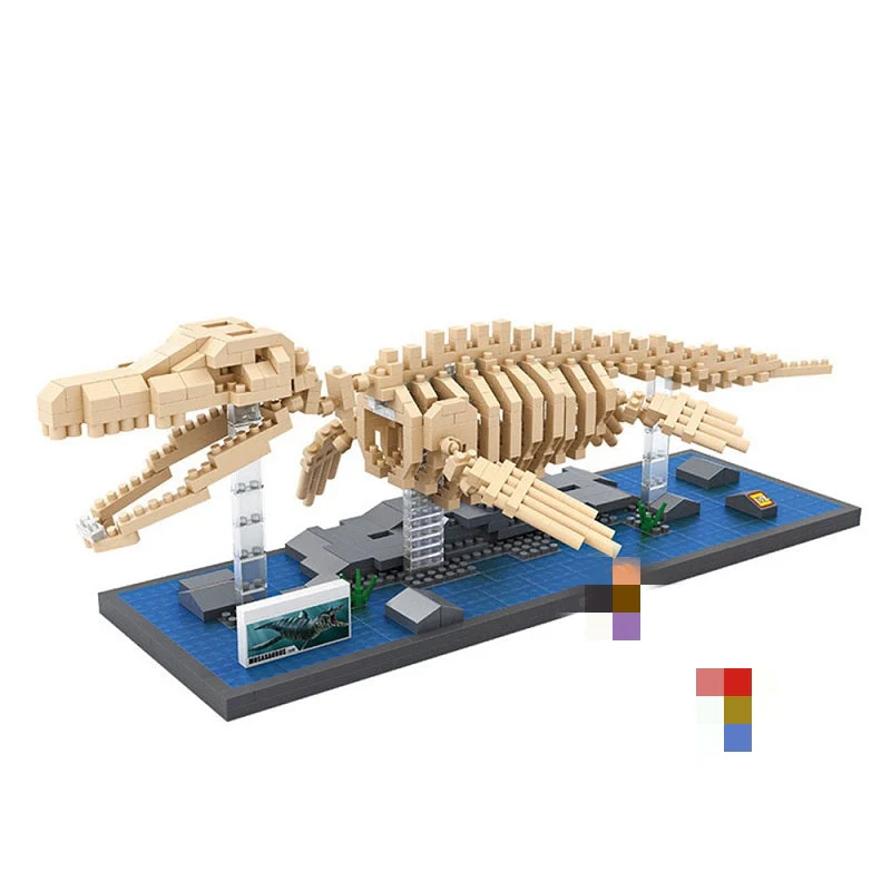LOZ 9024 Mosasaurus Fossil - YWOBB