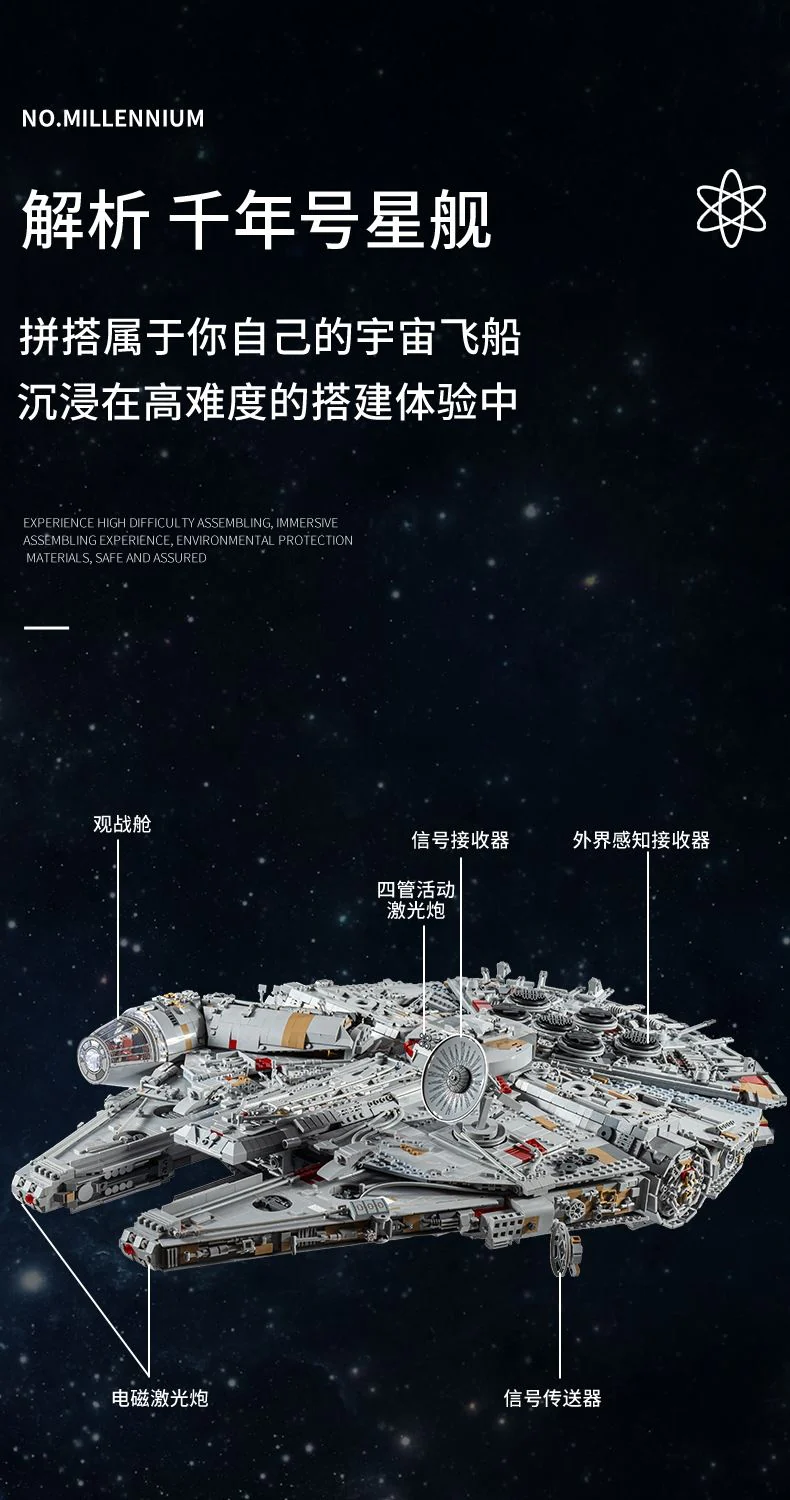 Mould King 21026 UCS Millennium Falcon - YWOBB