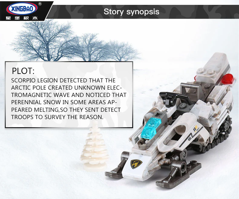 XINGBAO XB-06009 The Extreme Snowmobiling - YWOBB