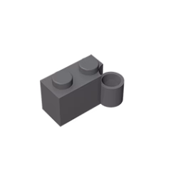 GOBRICKS GDS-809 Hinge Brick 1 x 4 Swivel Base - YWOBB