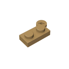 GOBRICKS GDS-808 Hinge Plate 1 x 4 Swivel - YWOBB