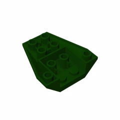 GOBRICKS GDS-1124 Wedge 4 x 4 Triple Inverted with Connections between 2 Studs - YWOBB