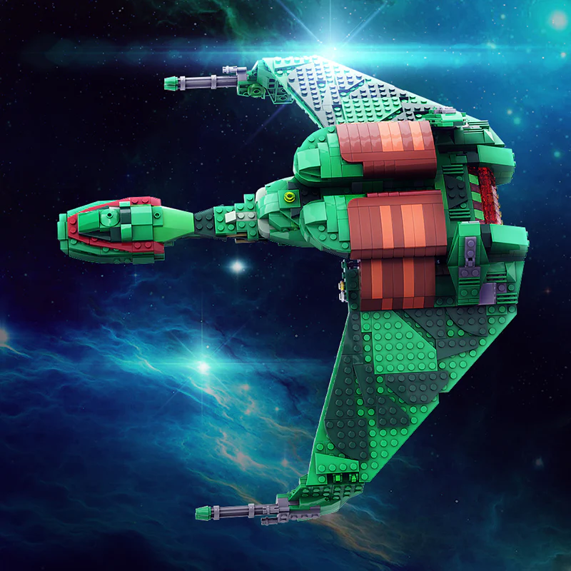 GOBRICKS MOC 146562 Star Trek Klingon - YWOBB