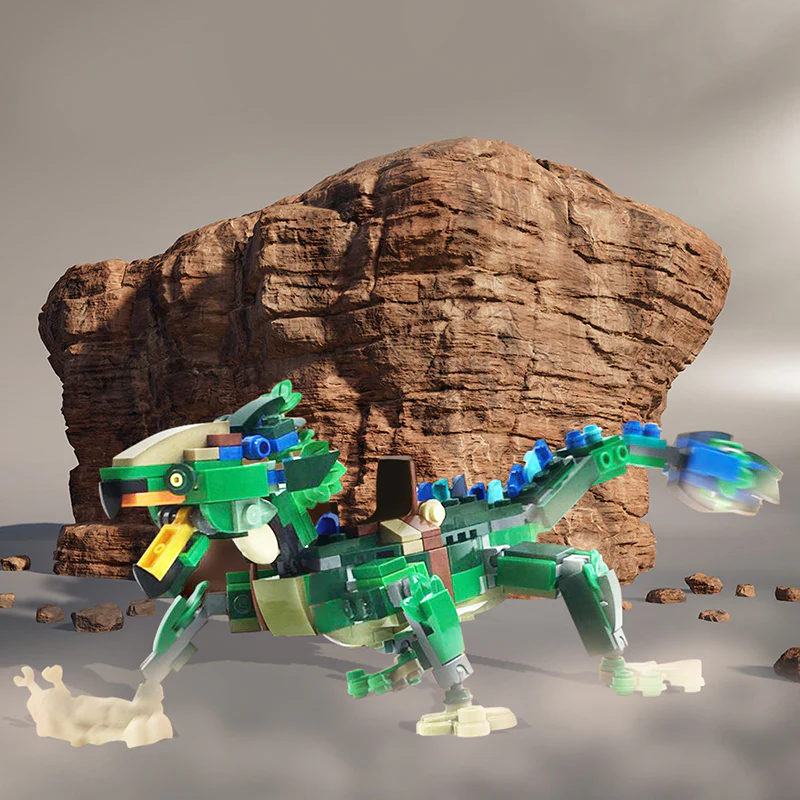 GOBRICKS MOC 124970 Pau'an Lizard Pal! - YWOBB