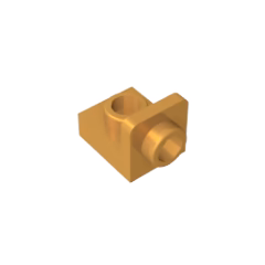 GOBRICKS GDS-1567 Bracket 1 x 1 - 1 x 1 Inverted - YWOBB
