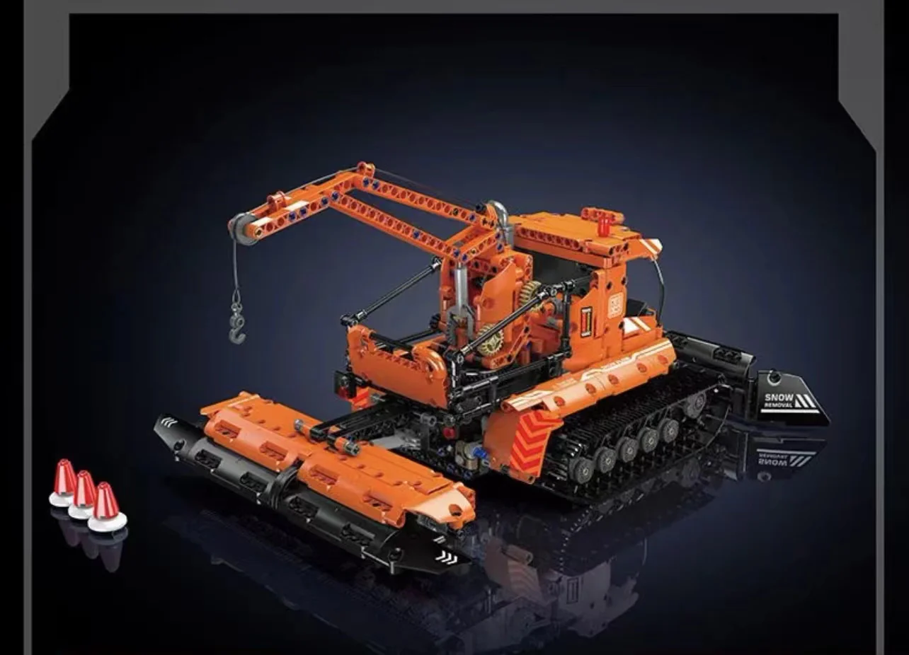 Mould King 17051 Snowfield Engineering Vehicle - YWOBB