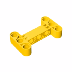 GOBRICKS GDS-1002 Modified H-Shape Thick 3 X 5 Perpendicular - YWOBB
