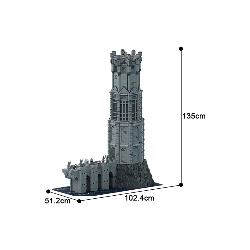 GOBRICKS MOC 145944 Elden ring - Divine Tower - YWOBB