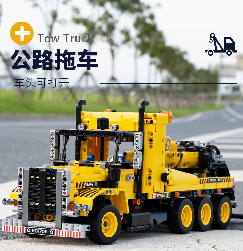 Mould King 17011 Tow Truck - YWOBB