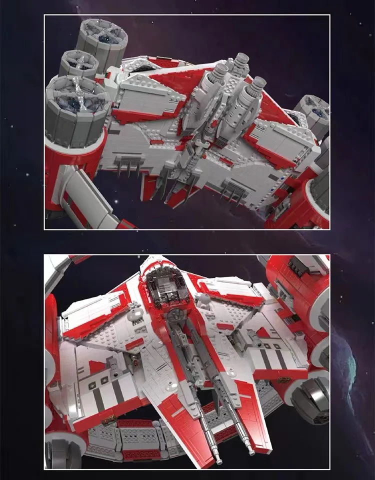 Mould King 21047 Interstellar Ring Fighter - YWOBB