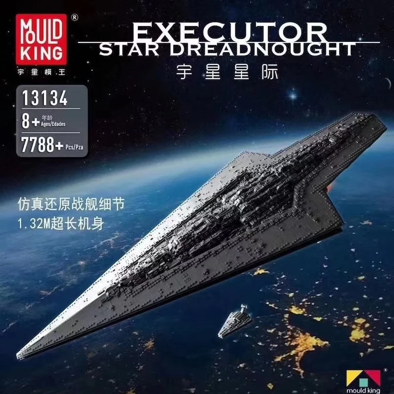 Mould King 13134 Executor Class Star Dreadnought OVP EU Warehouse Version - YWOBB