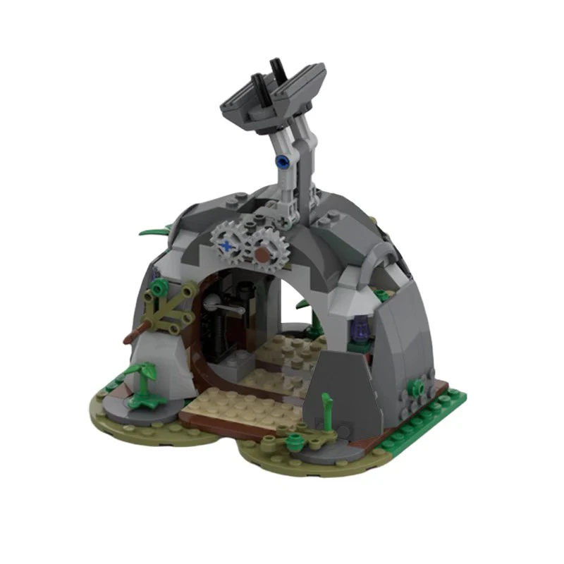 MOC 106524 Yoda's Hut Starfighter Stand - YWOBB