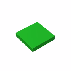 GOBRICKS GDS-561 Tile 2 x 2 - YWOBB