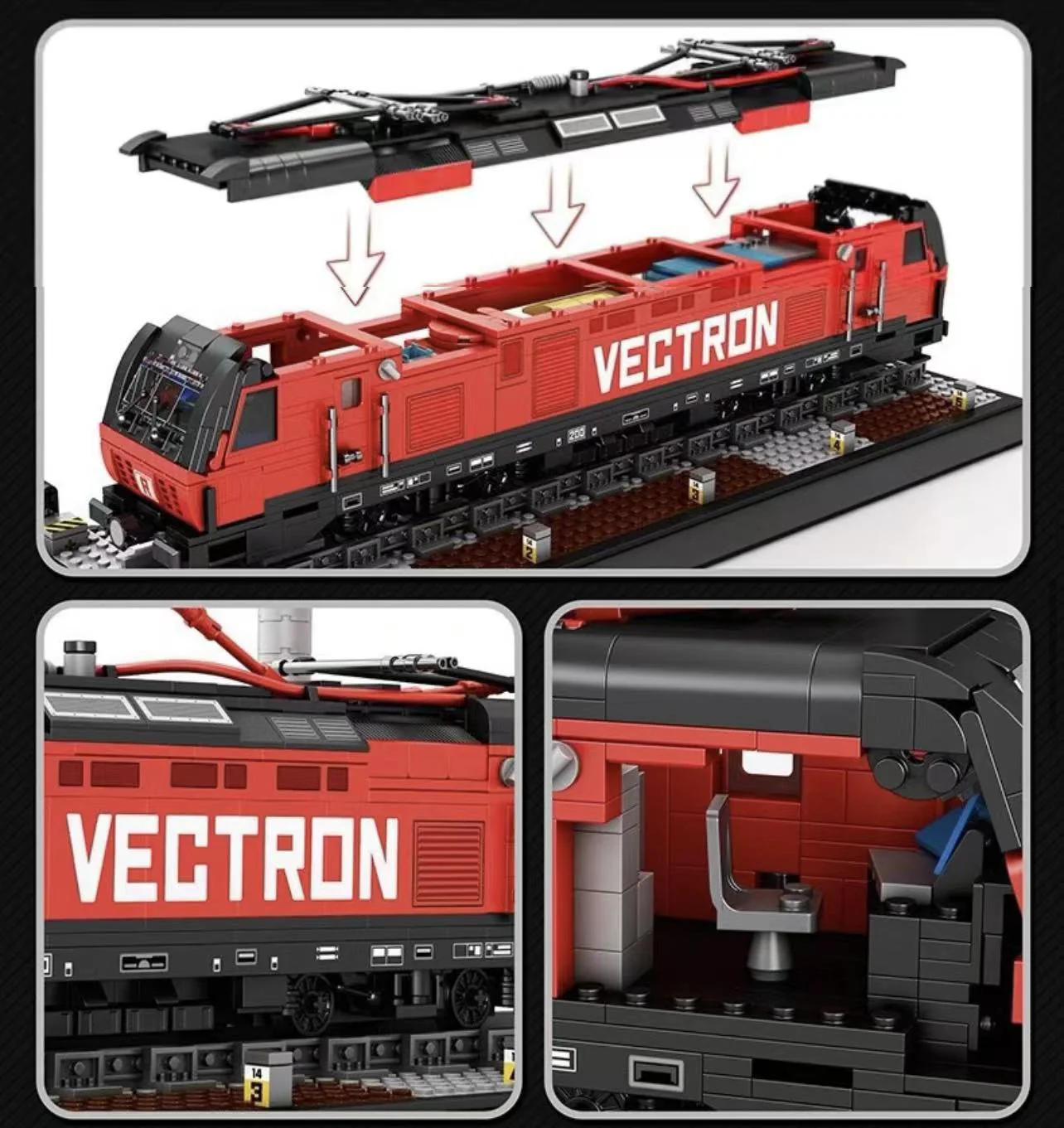 Reobrix 66019 Vectron European Electric Passenger Train - YWOBB