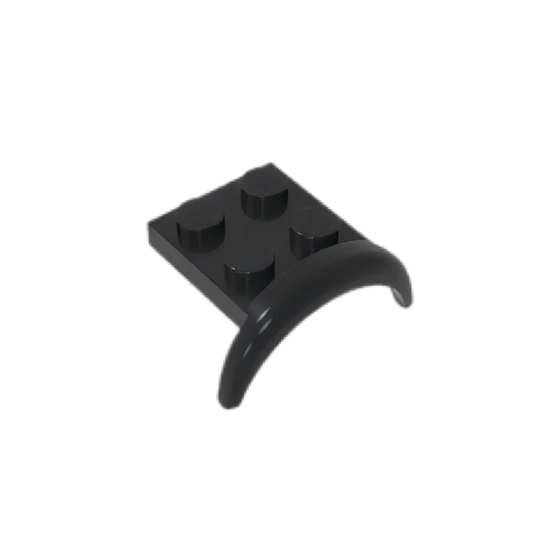 GOBRICKS GDS-90051 Vehicle Mudguard 3 x 3 x 1 with Arch Round - YWOBB