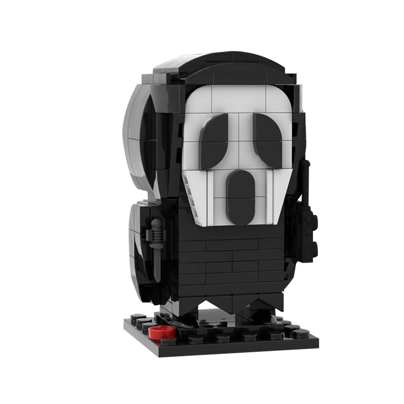 GOBRICKS MOC 54586 Scream Movie Mask Halloween Brickheadz - YWOBB