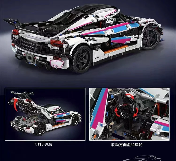 Mould King 13120S Koenigsegg One - YWOBB