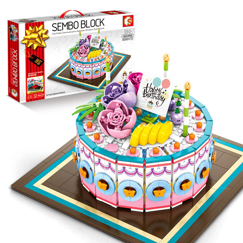 SEMBO 601400 Birthday Cake - YWOBB
