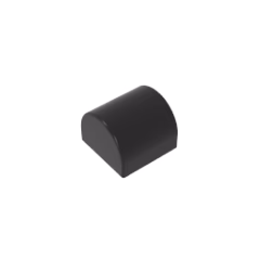 GOBRICKS GDS-M255	Slope Curved 1 x 1 x 2/3 Double - YWOBB