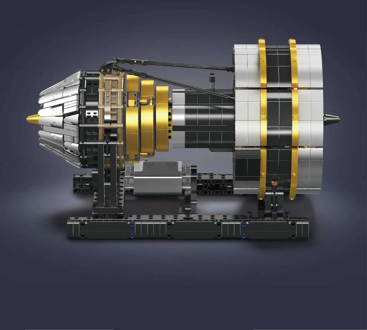 Mould King 10141 Aircraft Engine - YWOBB
