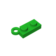 GOBRICKS GDS-807 Hinge Plate 1 x 4 Swivel Base - YWOBB