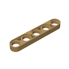 GOBRICKS GDS-693  Liftarm Thin 1 x 5 - YWOBB