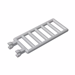 GOBRICKS GDS-988 Bar 7 x 3 with 2 Clips - YWOBB