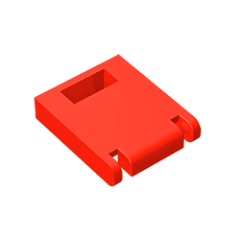 GOBRICKS GDS-1501 Box 2 x 2 x 2 Door with Slot - YWOBB