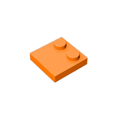 GOBRICKS GDS-1483 Modified 2 x 2 with Studs on Edge - YWOBB