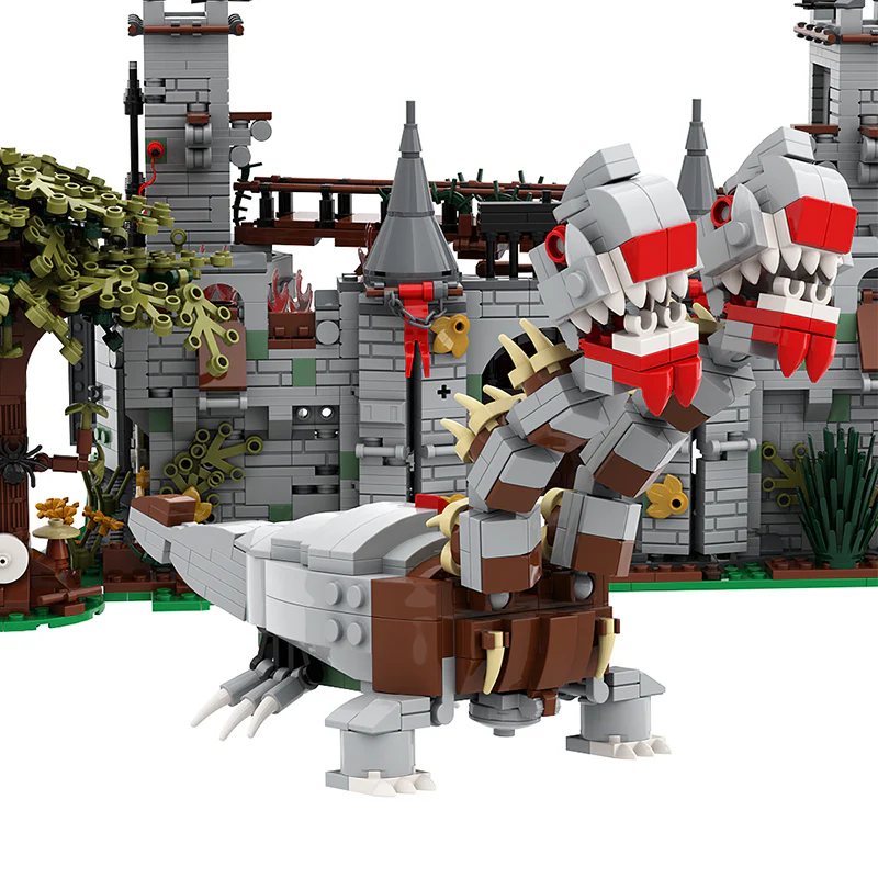 GOBRICKS MOC A0415 Meeting of the Wind and Cloud - YWOBB