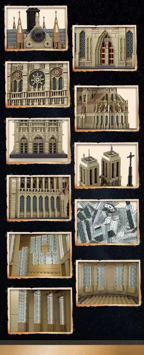 Reobrix 66016 Cathedral of Notre-Dame OVP EU Warehouse Version - YWOBB