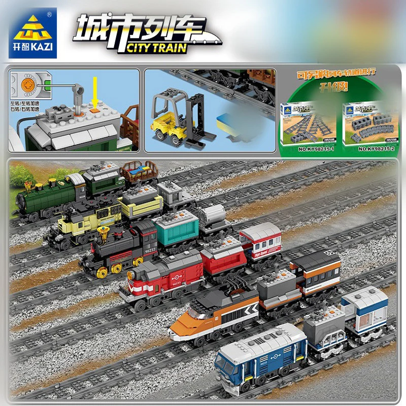 KAZI KY98230-98235 RC Electric Train - YWOBB