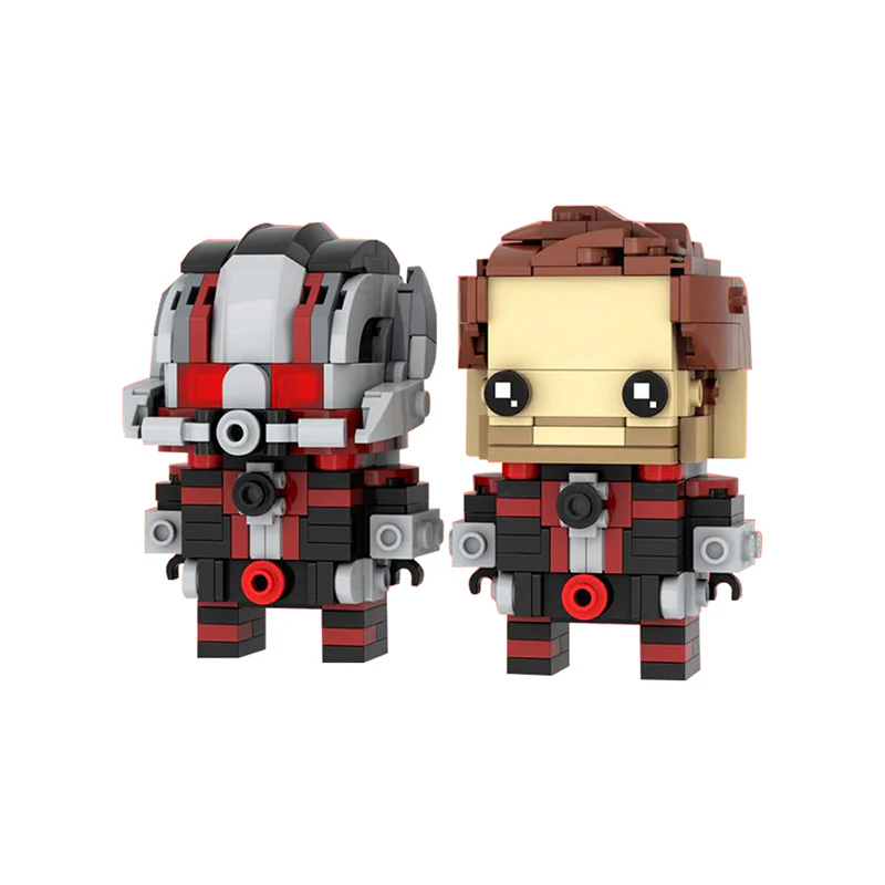 GOBRICKS MOC 139898 Ant-Man Brickheadz Ant-Man and the Wasp: Quantumania - YWOBB