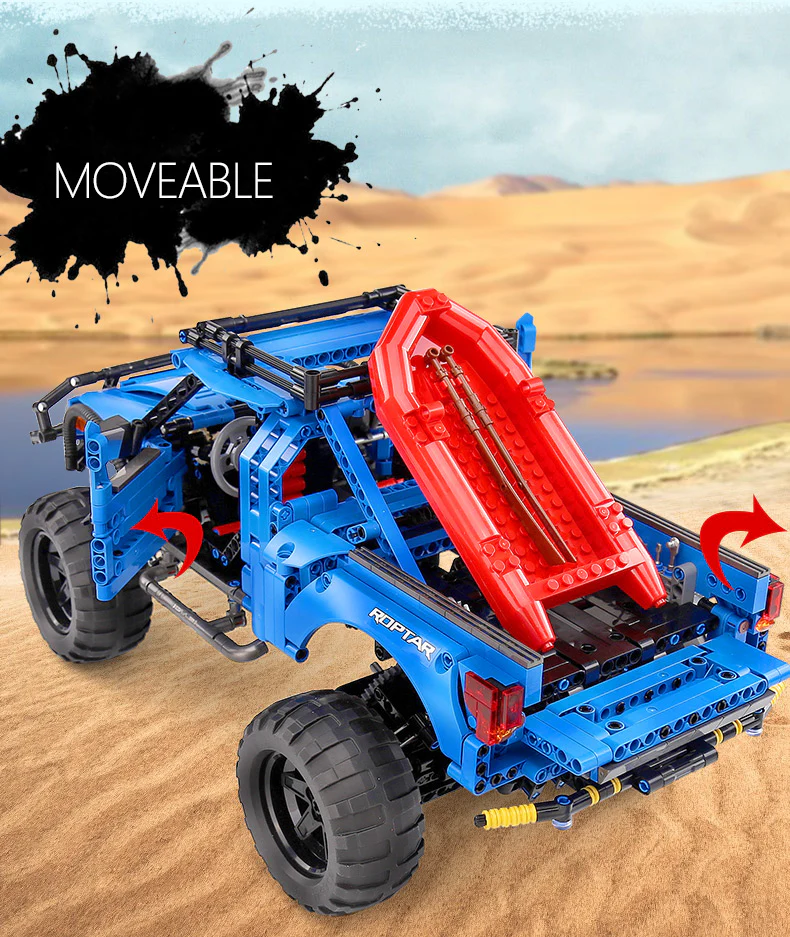 Sembo 701990 F-150 Raptor Pickup Truck Schepper - YWOBB