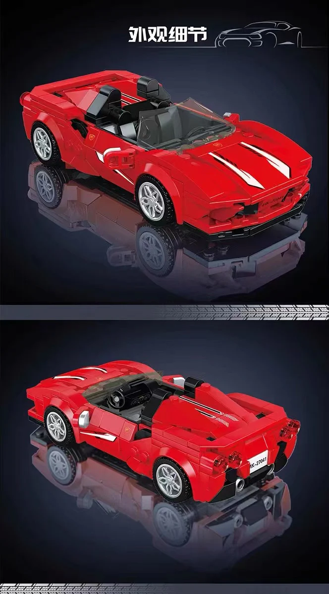 Mould King 27041-27044 Speed Champions - YWOBB