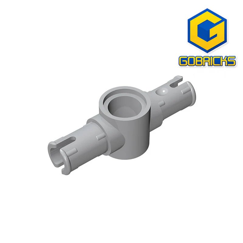 GOBRICKS GDS-959 Pin 3L with Friction Ridges Lengthwise and Center Pin Hole - YWOBB