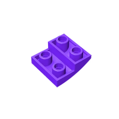 GOBRICKS GDS-1270 Curved 2 x 2 Inverted - YWOBB