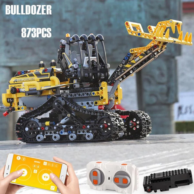 Mould King 13034  RC Engineering vehicle - YWOBB