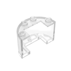 GOBRICKS GDS-1127 Cylinder Half 2 x 4 x 2 with 1 x 2 Cutout - YWOBB