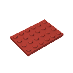GOBRICKS GDS-520 Plate 4 x 6 - YWOBB