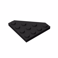 GOBRICKS GDS-554  Plate 4 x 4 Cut Corner - YWOBB